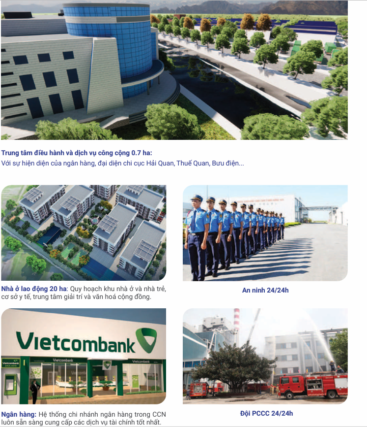 Hạ tầng xã hội CCN Jutech